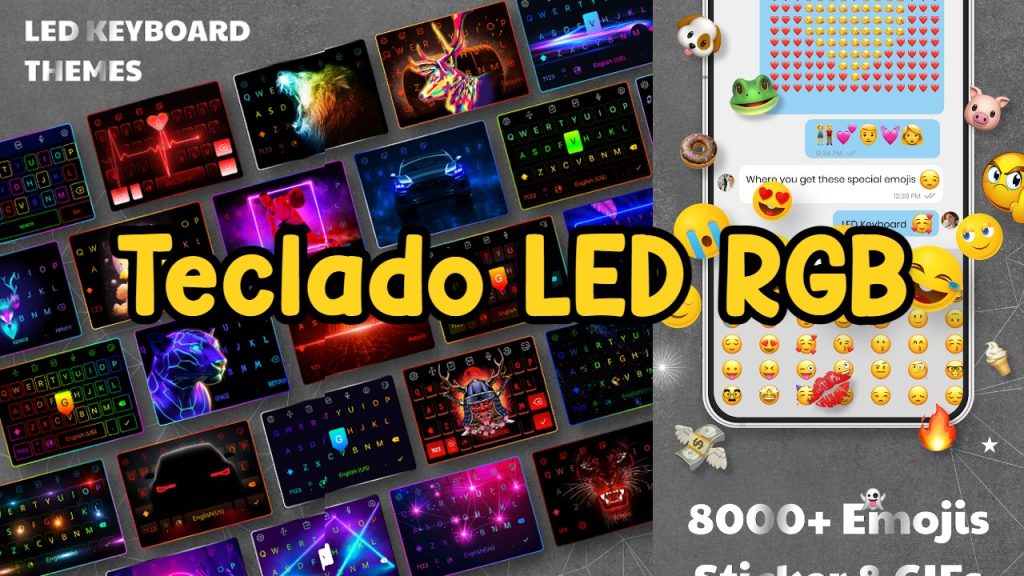 Teclado Led