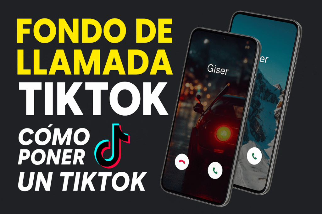 fondo de llamada tiktok