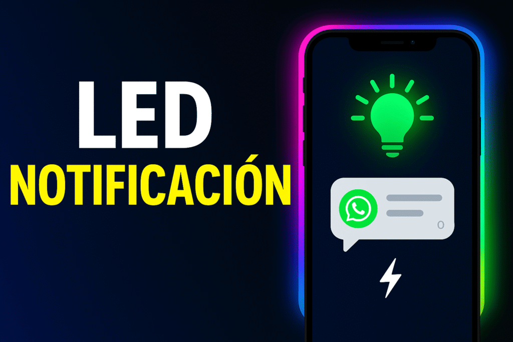 LED notificación