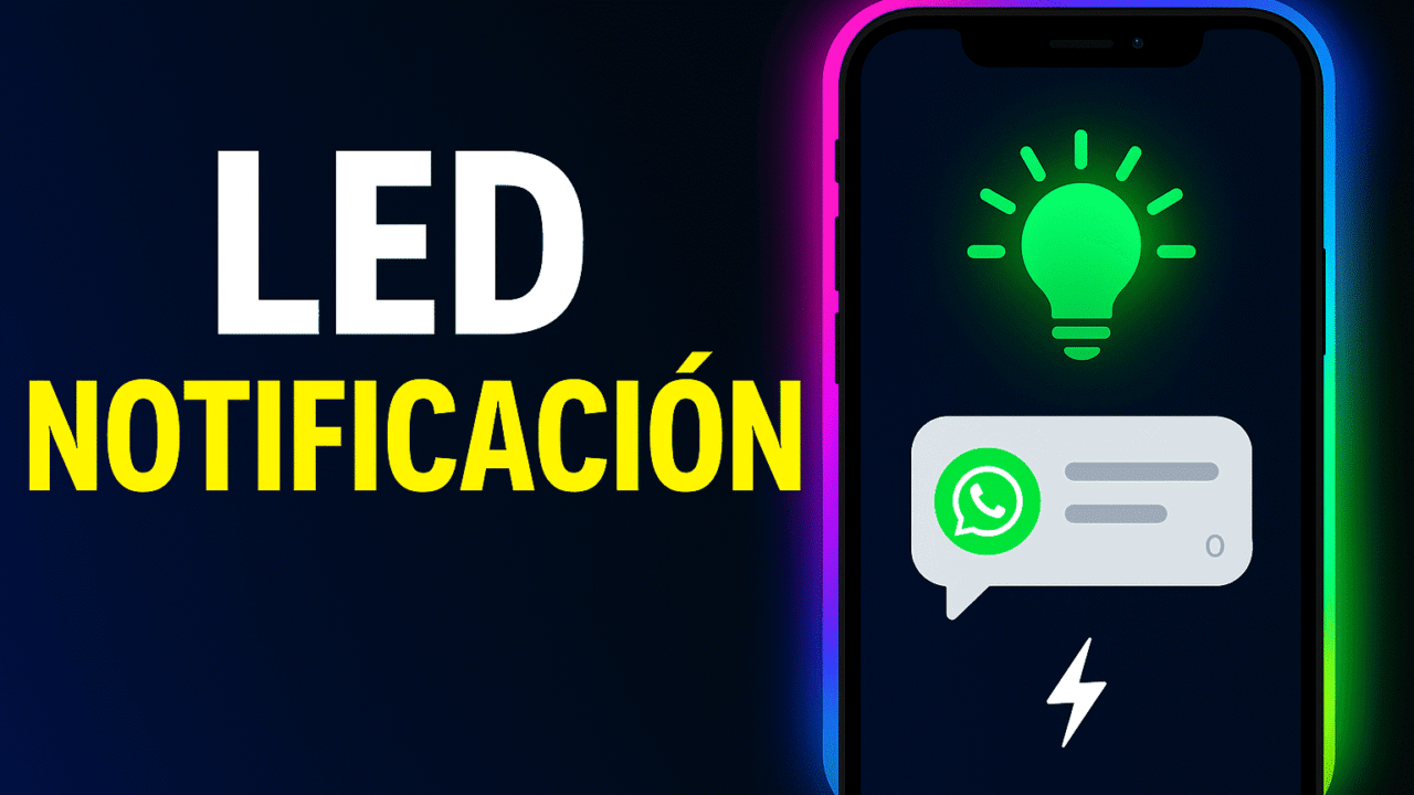 LED notificación